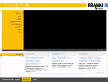 Tablet Screenshot of frankipolska.pl